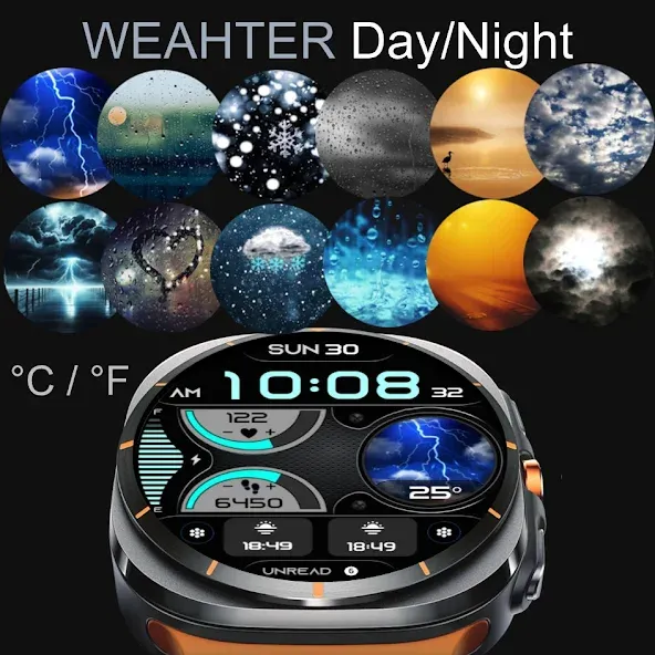 Lunar Moon Phase Digital ECO45 screenshot 7