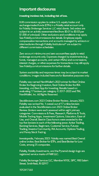 Fidelity Investments screenshot 8
