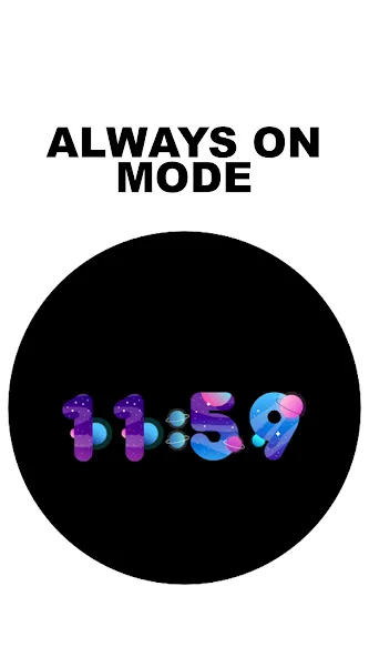 Calm Cross Universe Watch Face screenshot 2