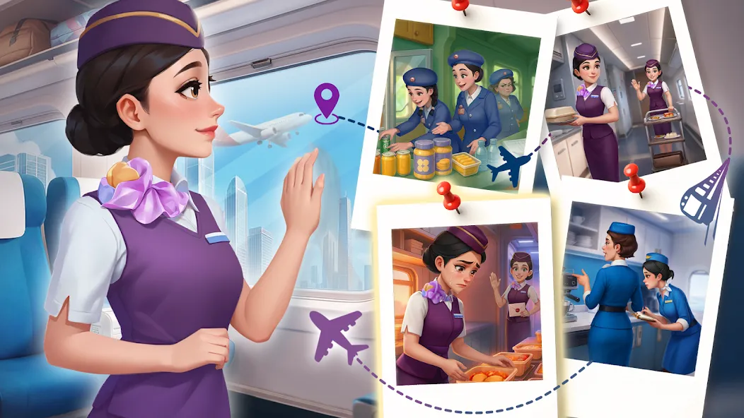 Cooking Go® Airplane Game screenshot 1