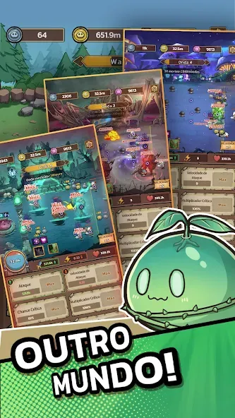 Slime Castle — Defesa de torre screenshot 2