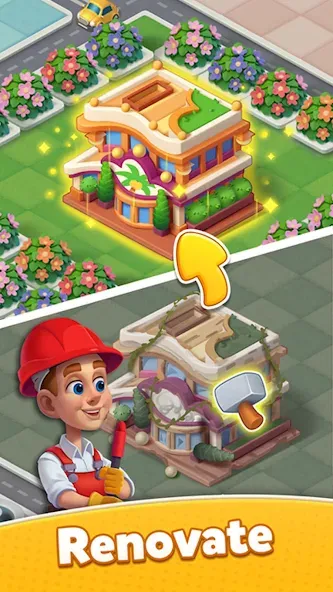 Seaside Hearts: Merge&story screenshot 3