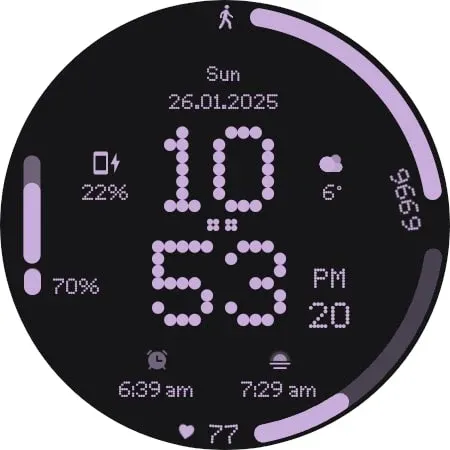 GRBL Nothing Bars V Watchface screenshot 22