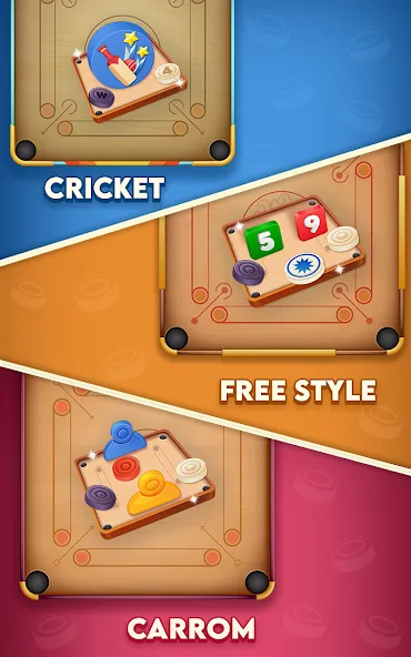 Carrom Cricket: Disc Pool Game screenshot 7
