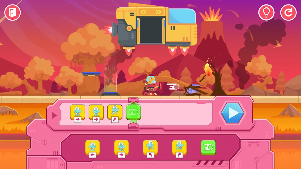 Dinosaur Coding Adventure Kids screenshot 1