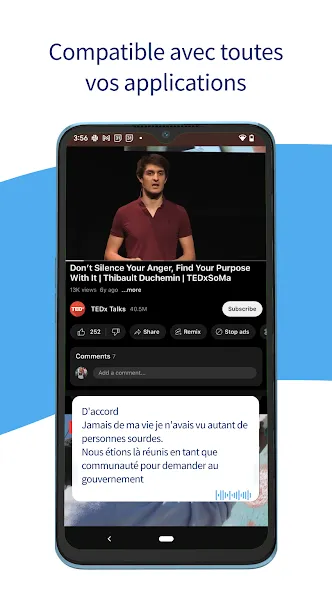 Ava - Transcription en direct screenshot 5