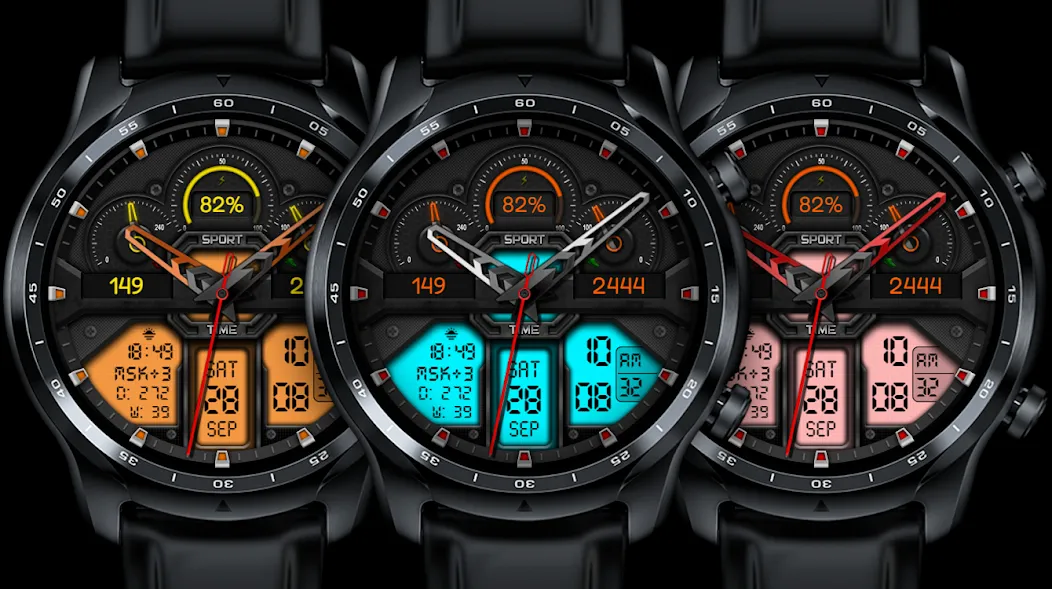 Hybrid NIKANA WS39 Watch face screenshot 1