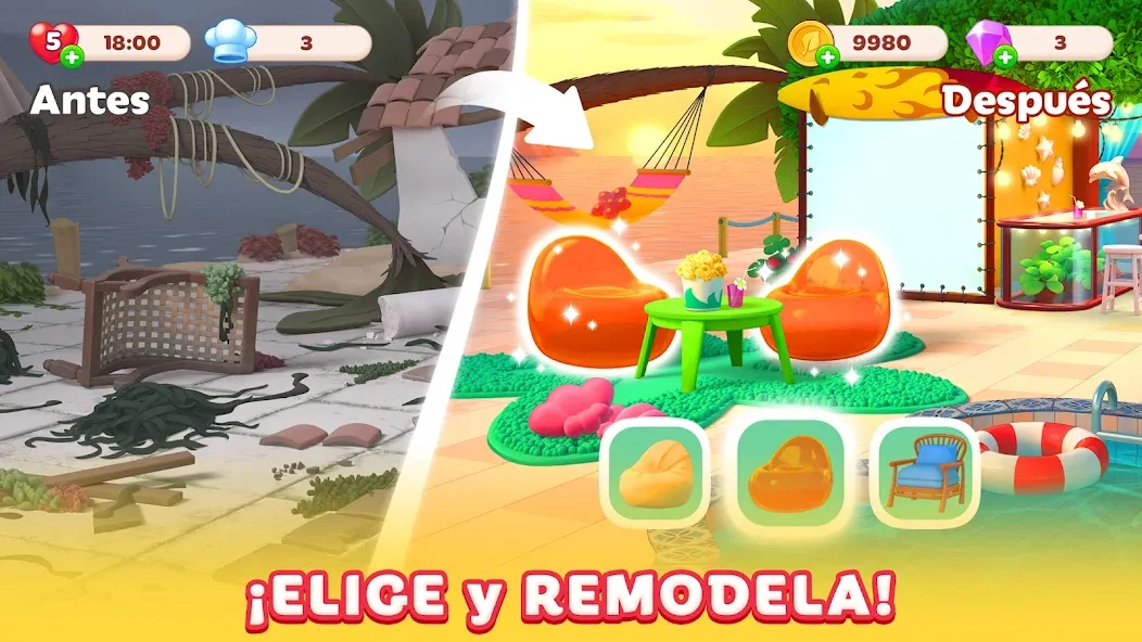 Chef Friends: cafe food game screenshot 6