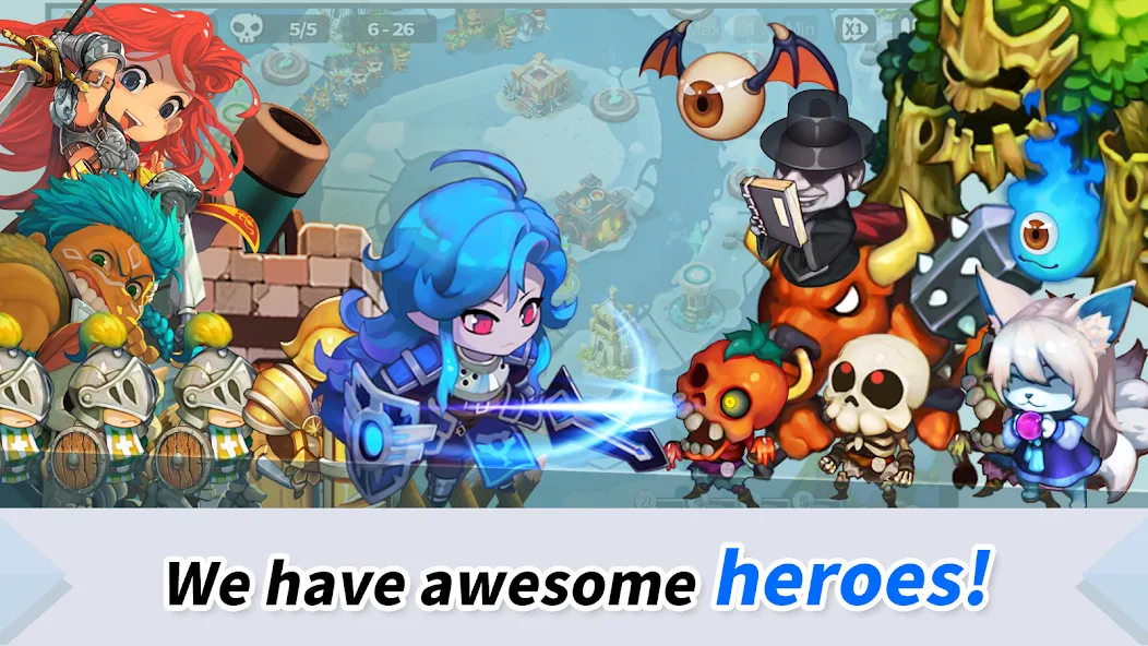 Hero Defense King Plus : TD screenshot 3