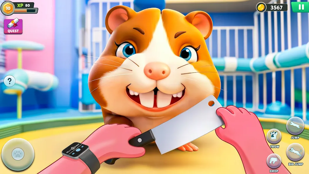I Am Hamster: Prankster screenshot 3