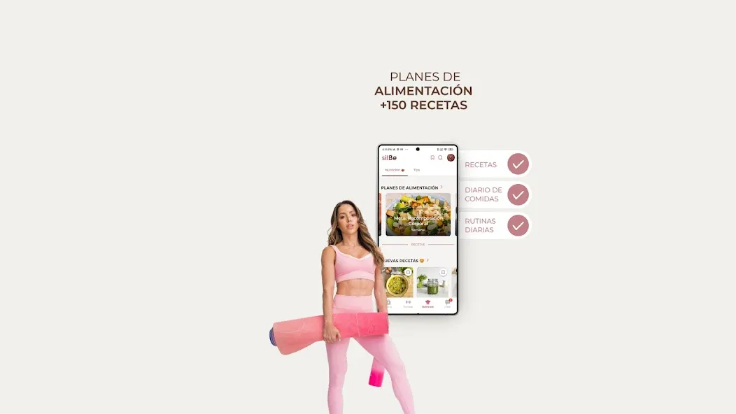 silBe: Fitness y Nutrición screenshot 30
