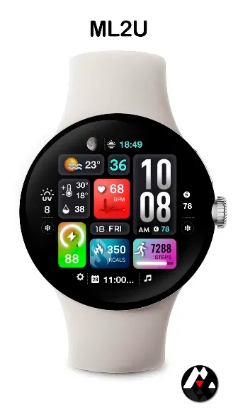 ML2U 242 Watch Face screenshot 3