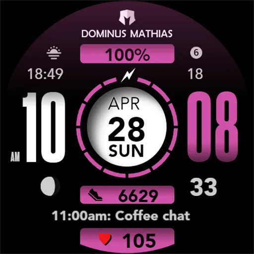 DM105 Futuristic Digital Watch screenshot 10