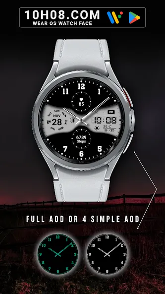 Watch face 10h08.com #94 screenshot 6