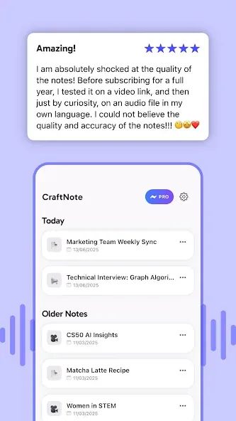 CraftNote – AI Note Taker screenshot 7