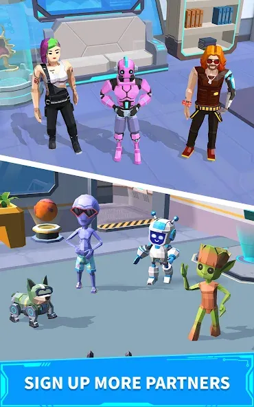 Idle Survivor Space Odyssey screenshot 8