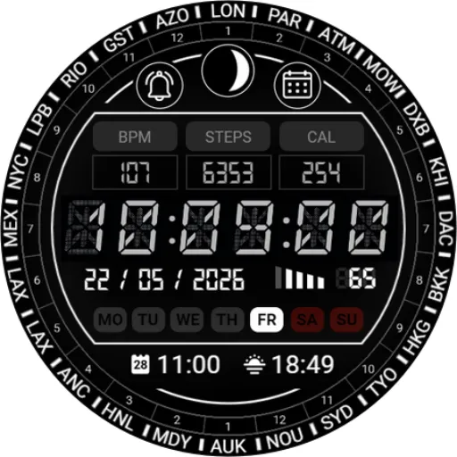 Tactical Watch Face screenshot 24