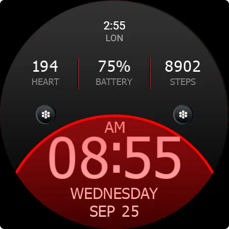 Key WF41 Digital Watch Face screenshot 26
