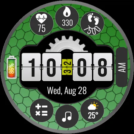 MAHO011 Wear OS Watch Face screenshot 23