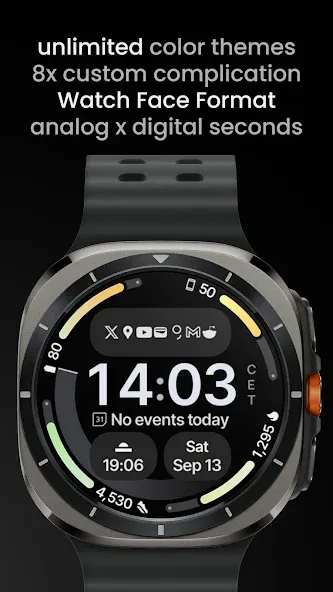 Adaptive Watch Face screenshot 2