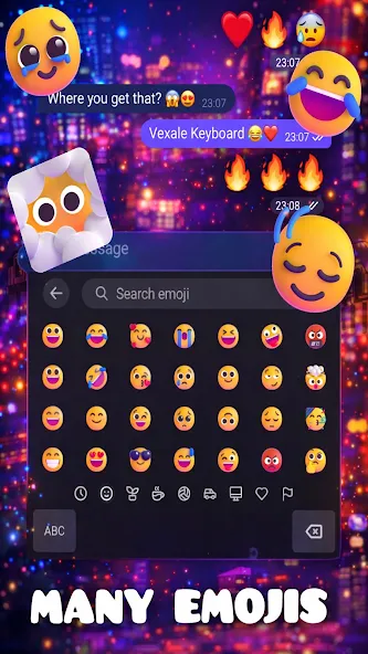 Vexale Keyboard screenshot 1