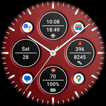 DADAM127: Analog Watch Face screenshot 23
