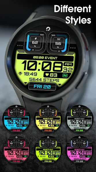 PRADO 01 Digital Watch Face screenshot 4