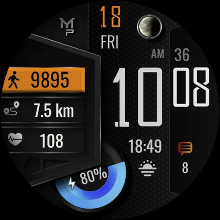 GRAVITY - Watch face screenshot 13