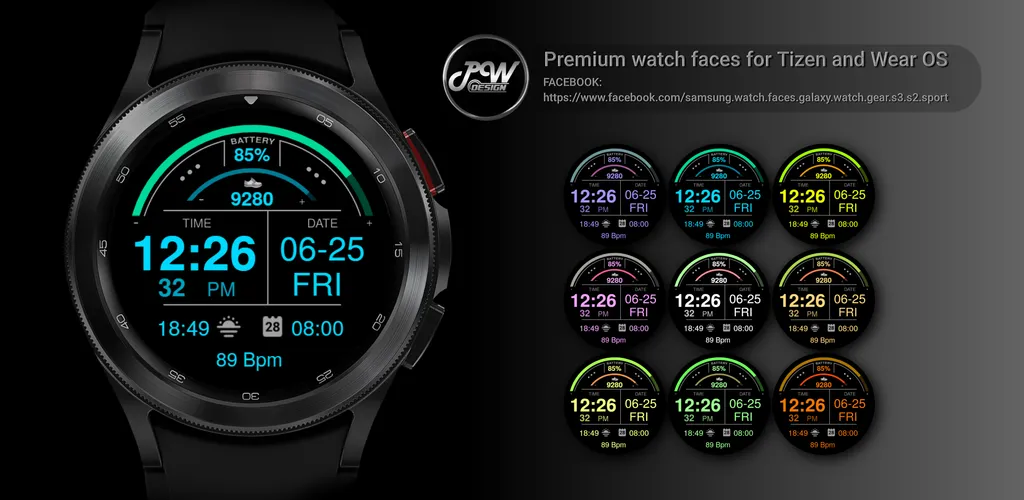 PW28 Modern Metrics Watch screenshot 1