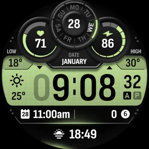 OMG 433 - Active Digital Watch screenshot 29