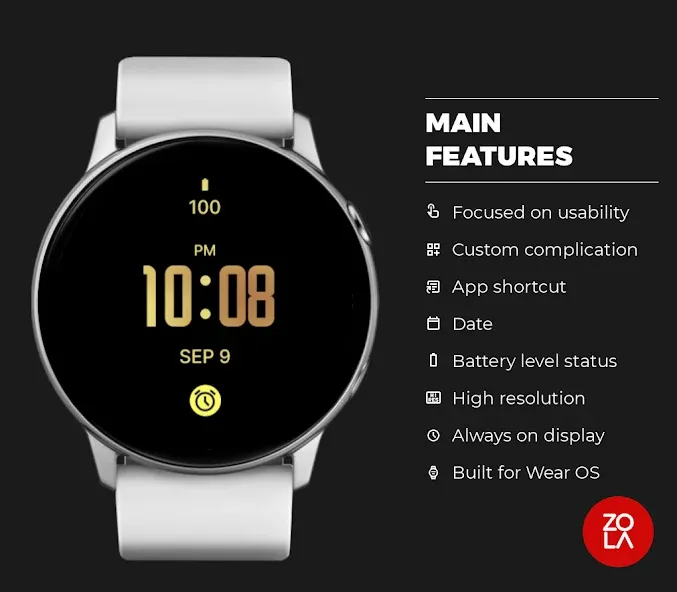 Beauty Sand Modern Watch Face screenshot 2