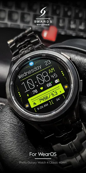 SH094 Watch Face, WearOS watch screenshot 4