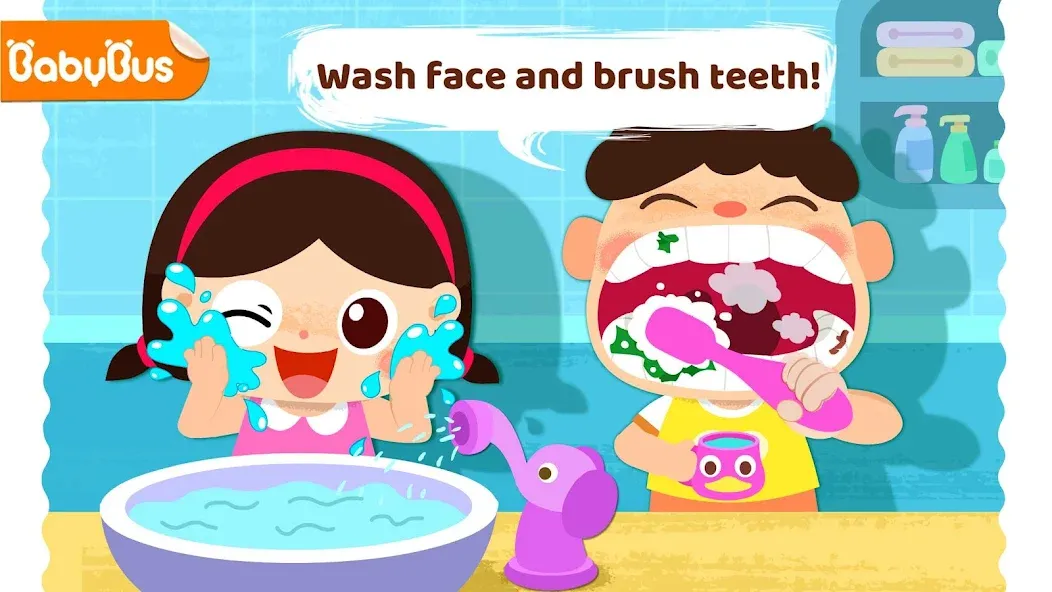 Baby Panda's Daily Habits screenshot 1