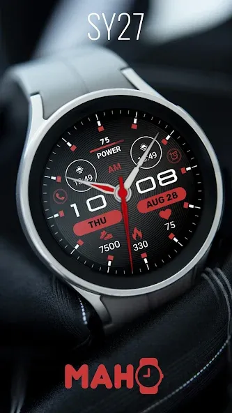 SY27 Watch Face for Wear OS screenshot 2