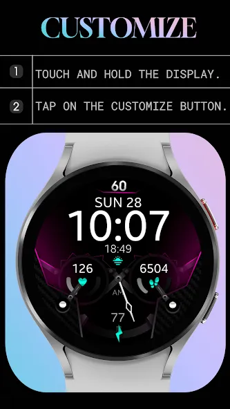 Dream 113 digital watch face screenshot 7