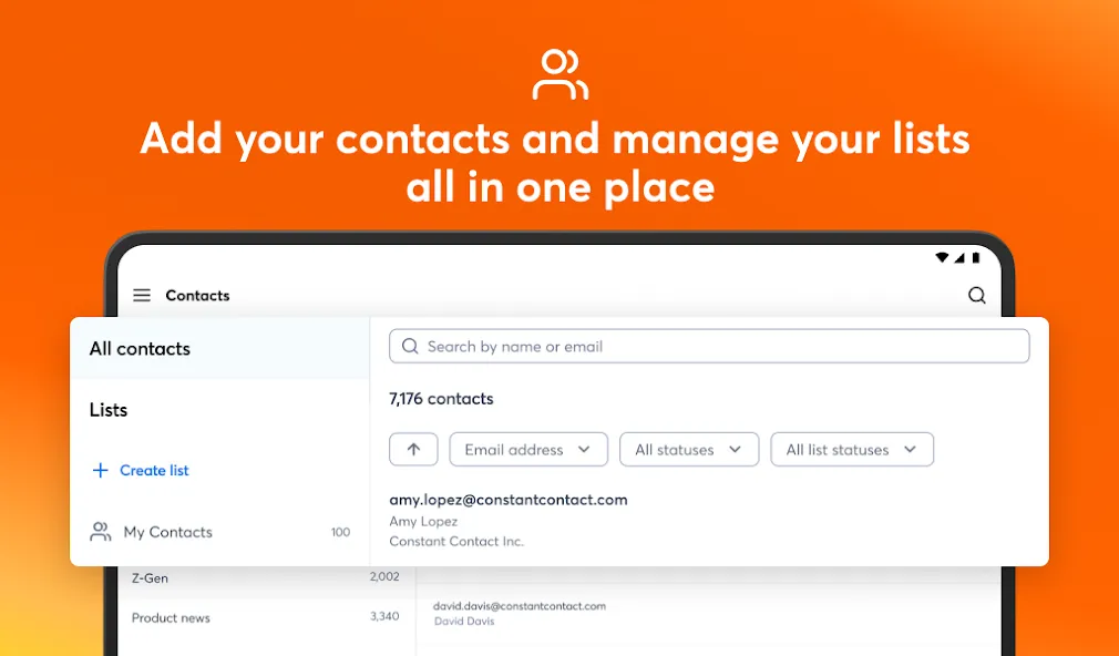 Constant Contact Marketing App screenshot 9