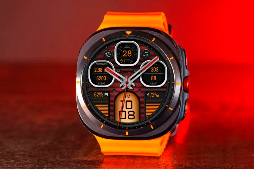 Hybrid TURAKON WS72 Watch face screenshot 3