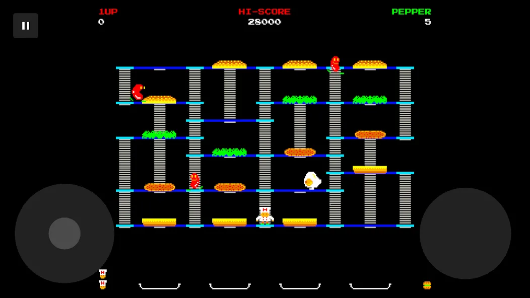Burger Dasher: Retro Arcade screenshot 1