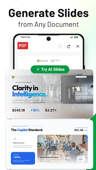 PDF AI: Podcast, Notes, Slides screenshot 2