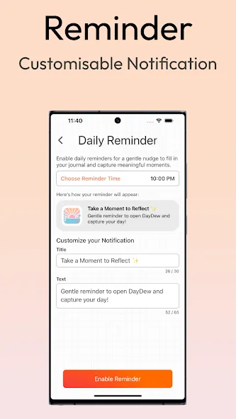 DayDew - Daily Journal, Diary screenshot 6