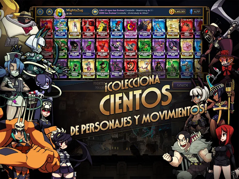 Skullgirls: RPG de Lucha screenshot 8