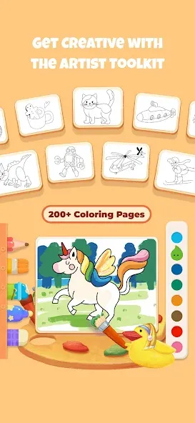 bekids Princess Coloring Book screenshot 3