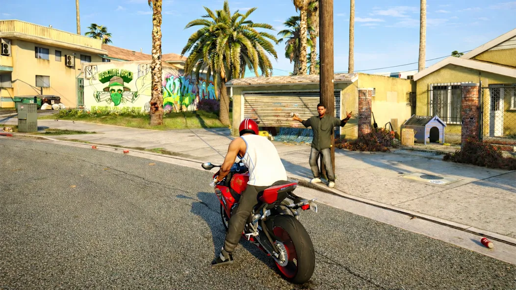 Miami Mafia Gangster Game 3D screenshot 2