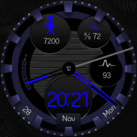 W-Design WOS019 - Watch Face screenshot 4