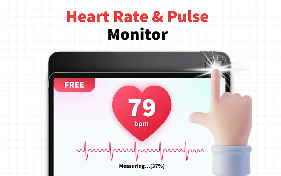 Heart Rate Monitor - Pulse App screenshot 9