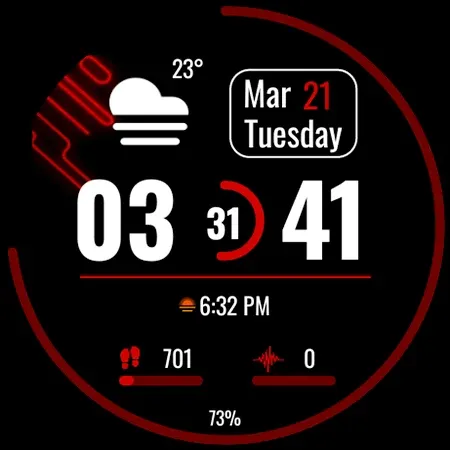 Minimalist Marvel Watch Face screenshot 16
