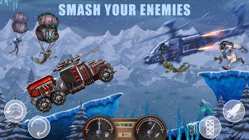 Zombie Hill Racing: Earn Climb screenshot 3