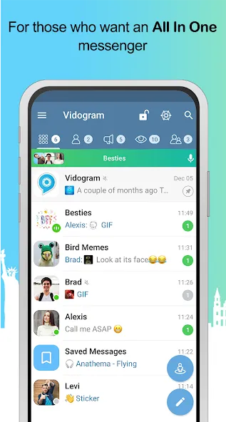 Vidogram screenshot 1