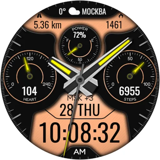 Hybrid KARATUN Watch face screenshot 20