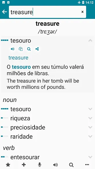 Portuguese - English screenshot 2